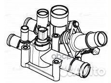 Термостат VAG Octavia 04, Golf IV 97- 1.6i (AT