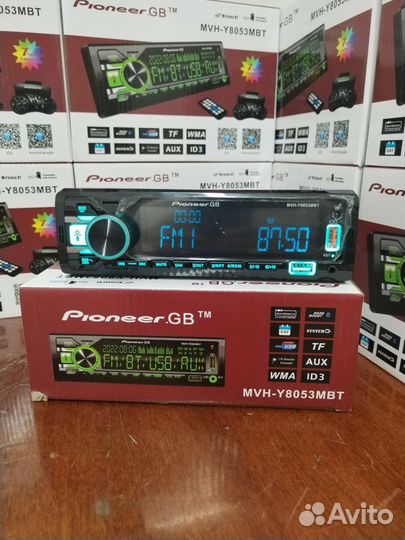 Магнитола Pioneer с Bluetooth