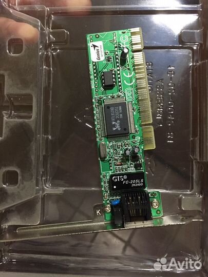 Сетевая карта PCI Genius gf100txr4
