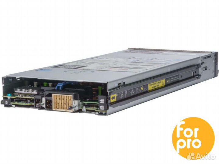 Лезвие dell M630 2xE5-2695v3 128GB, SATA