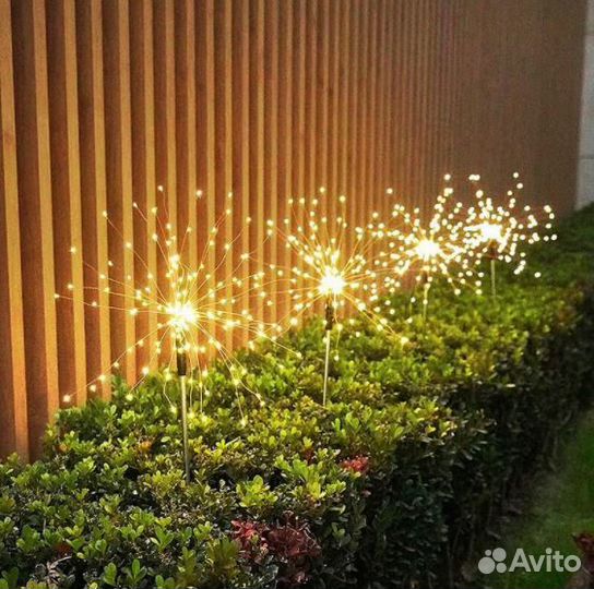 Светильник-фейерверк уличный светодиодный фонарь