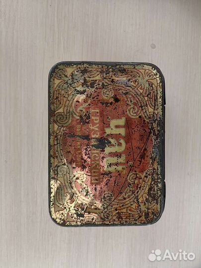 Грузинский чай жестяная банка