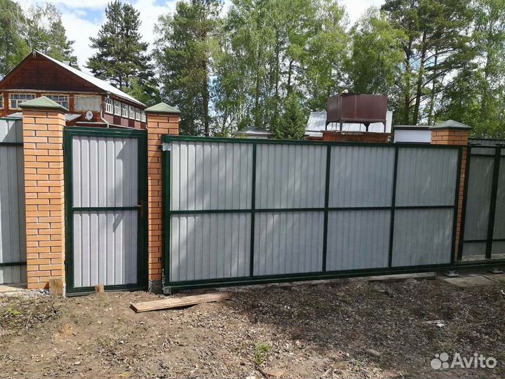 Ворота от производителя под ключ