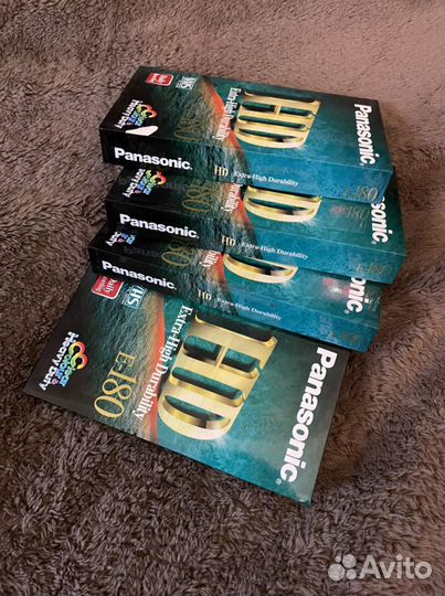 Видеокассеты vhs panasonic