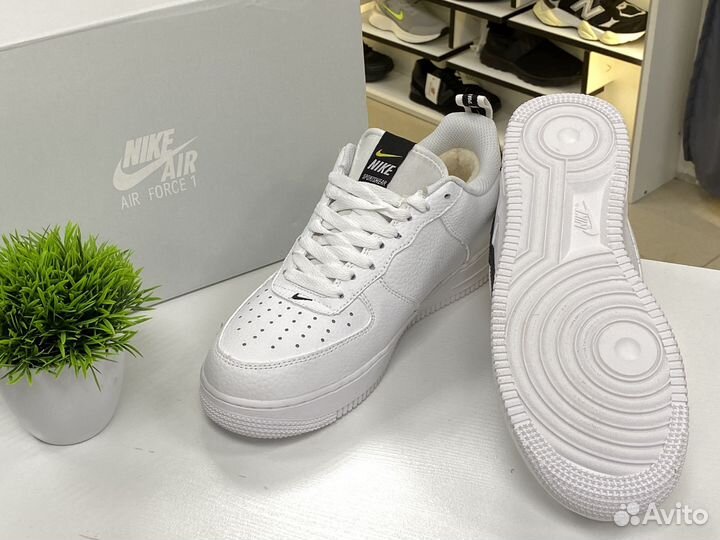 Кроссовки зимние Nike Air Force 1 с мехом