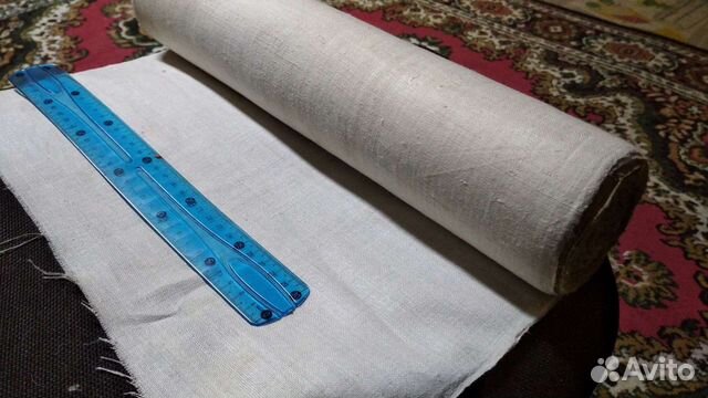 Домотканая ткань второй половины прошлого века