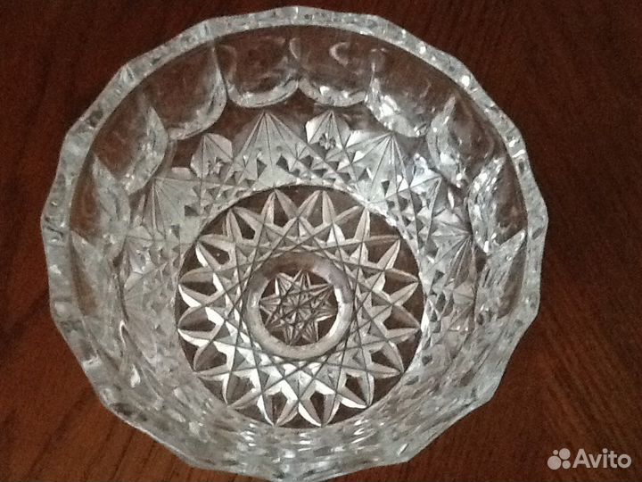 Салатники, конфетницы из хрусталя