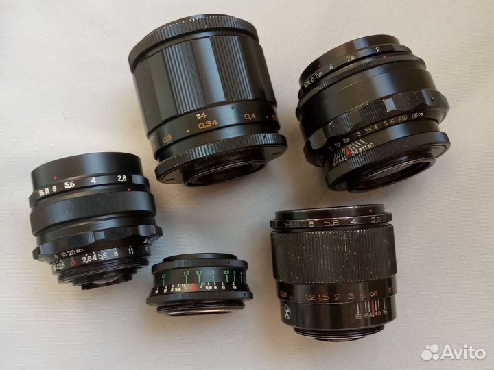 Советские объективы на Sony Nikon, Canon Fujifilm