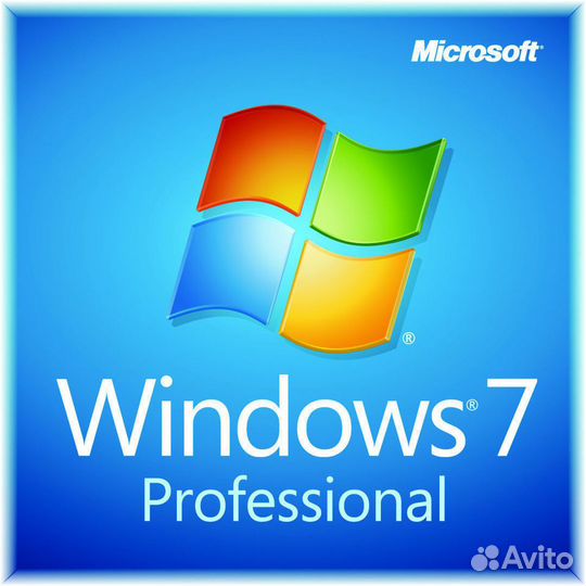 Windows 7 pro - Лиценз. ключ на 1пк - навсегда