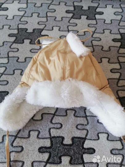 Шапка зимняя детская для мальчика