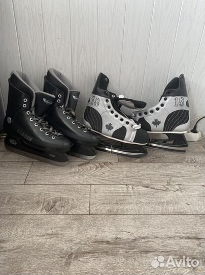 Хоккейные коньки размер 40 и 41