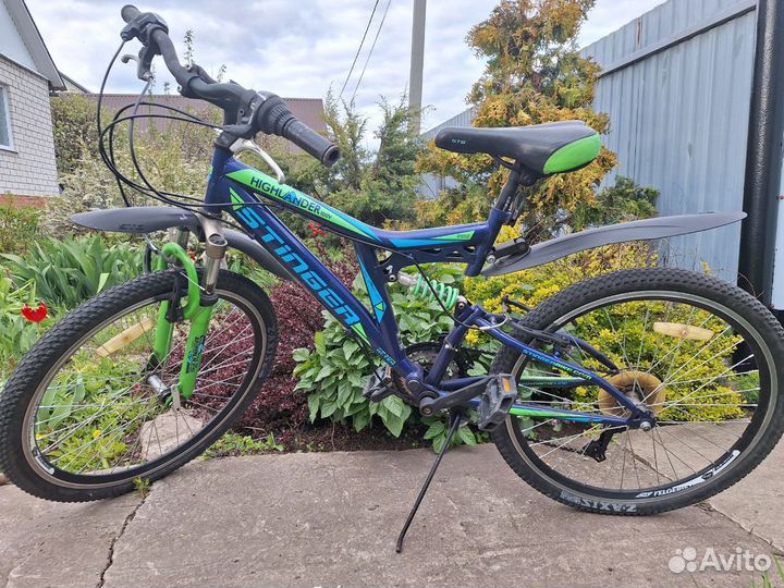 Горный (MTB) велосипед Stinger Highlander 100V 24