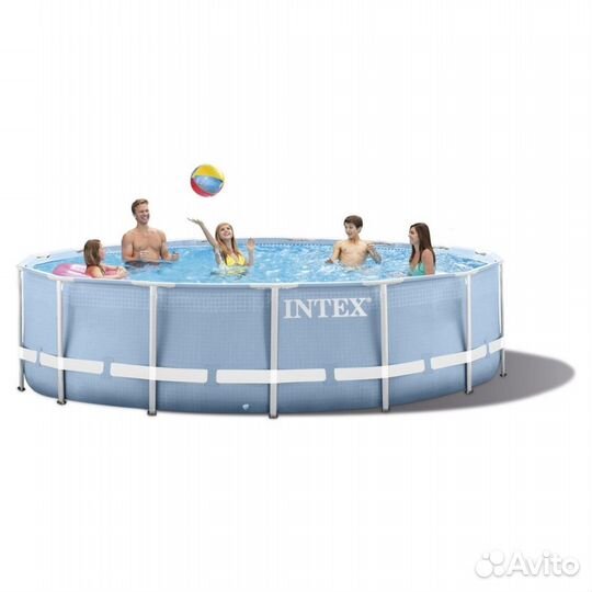 26700 intex каркасный бассейн Prism 305x76 см new