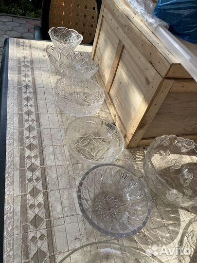 Хрустальная салатница