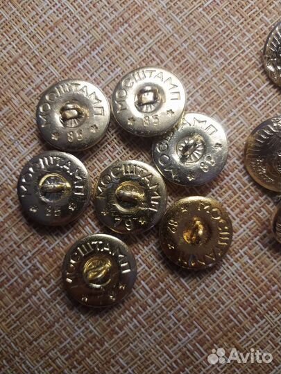 Пуговицы генеральские СССР