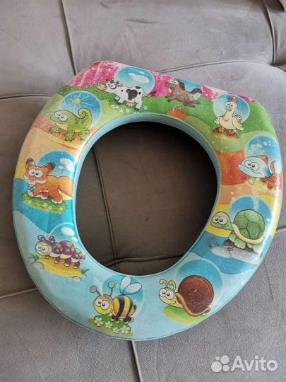 Ванночка и Круг для купания. Накладка на унитаз