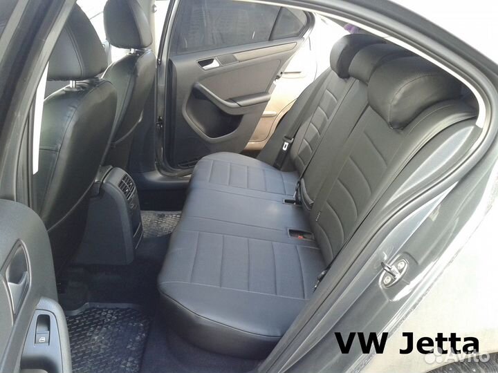 Чехлы VW Jetta 6 (2011-2019) Экокожа Автопилот