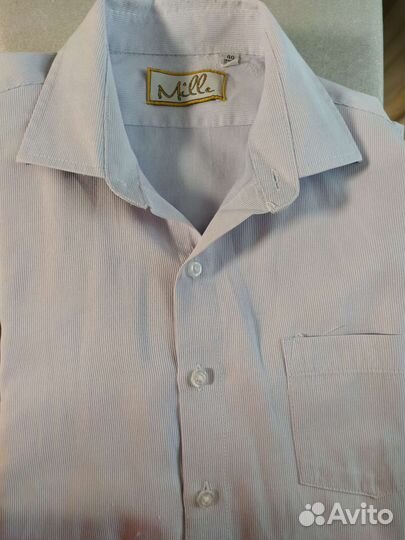 Рубашка школьная на мальчика 152