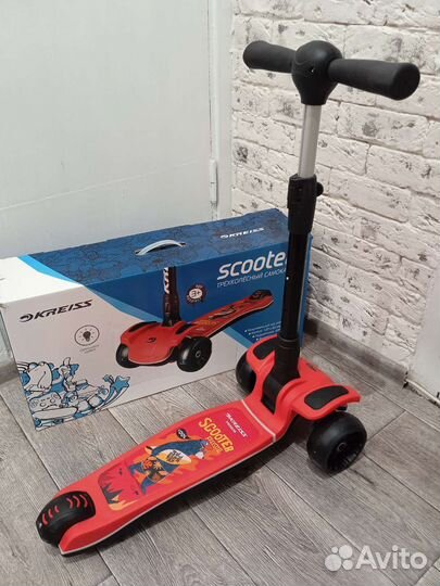 Самокат kreiss Медведь Новые