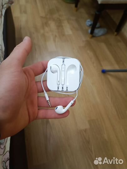 Наушники apple earpods lightning 3.5мм