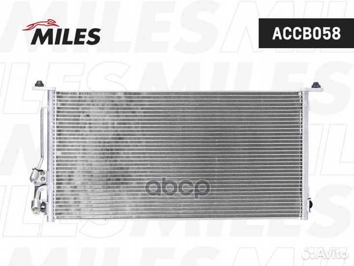 Конденсер Mitsubishi Lancer 1.3/1.6/2.0 03- ACC