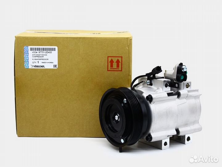 Компрессор кондиционера Elantra, Cerato, Soul tmn