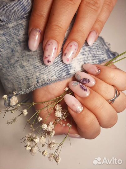 Маникюр, гель лак Ломоносовская/Пролетарская