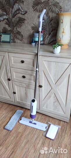 Швабра с распылителем гринвей б/у