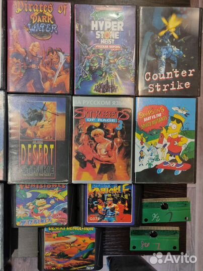 Катриджы sega