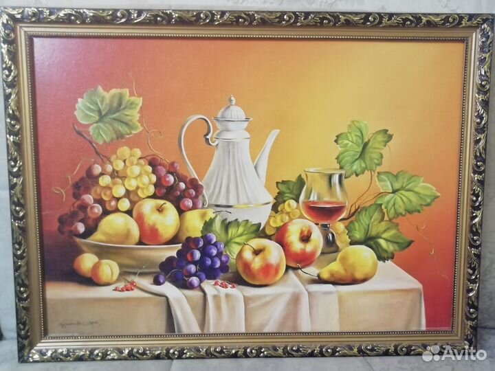 Картина на холсте натюрморт