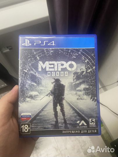Игра metro исход для PS4