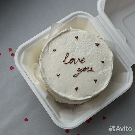 Бенто торт эскимо медовик