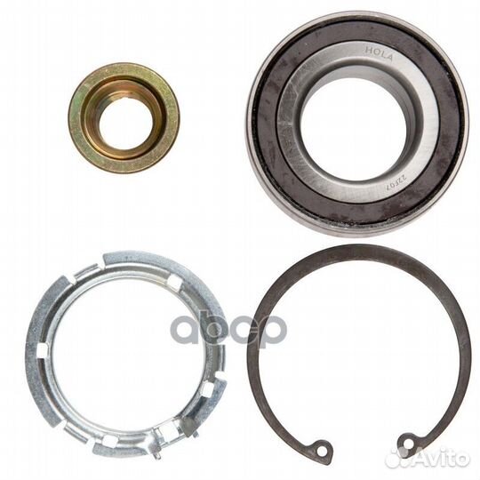 Подшипник ступицы, комплект (подшипник, стопор