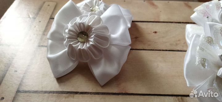 Банты на 1 сентября ручной работы