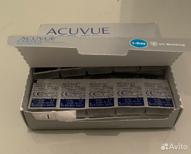 Линзы acuvue oasys