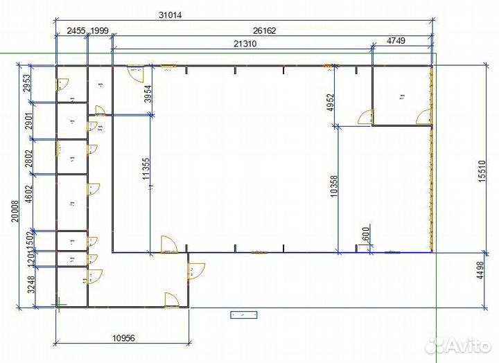 Лстк каркас магазина Пятёрочка