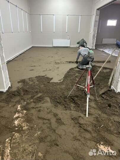 Полусухая стяжка пола