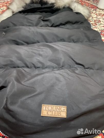 Зимний конверт в коляску