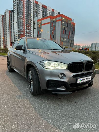 BMW X6 3.0 AT, 2017, 135 555 км