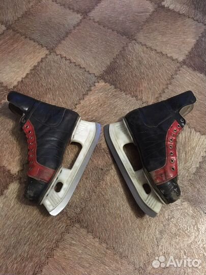 Коньки хоккейные советские