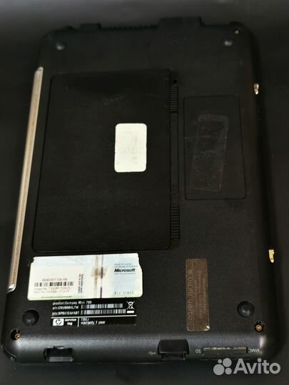 Нетбук HP Compaq Mini 700 (на З/Ч)