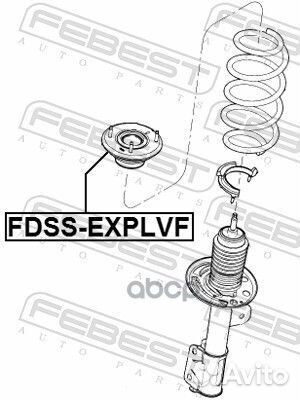 Опора переднего амортизатора fdssexplvf Febest