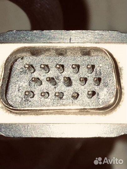 Кабель DB-9 «пара-папа» 15 pin