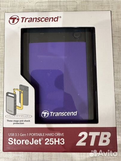 Transcend StoreJet 25H3P 2TB