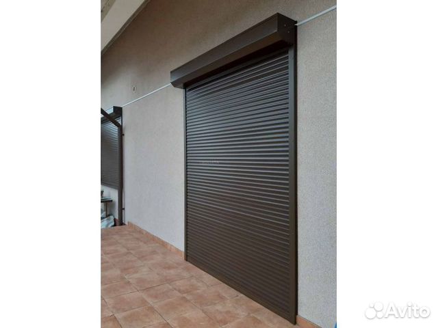 Рольставни На двери Автоматические Alutech