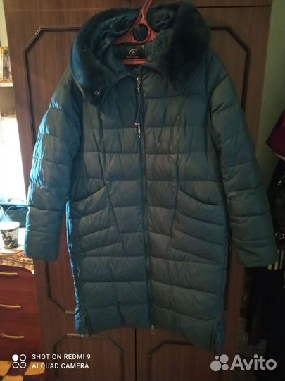 Пуховик женский 50 52 размер бу
