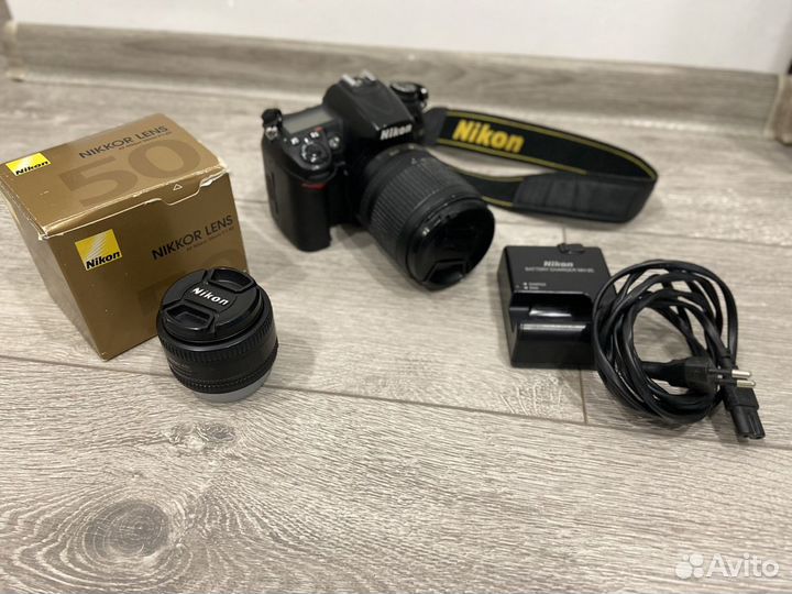 Полный комплект фотографа Nikon D7000, pentax K100