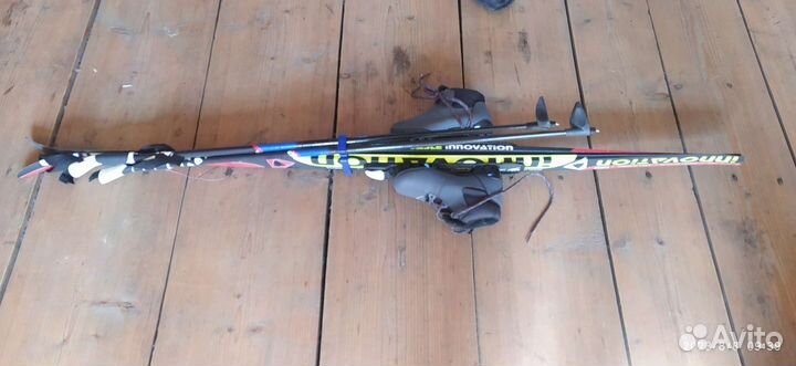 Лыжи беговые для школьников (полный комплект)