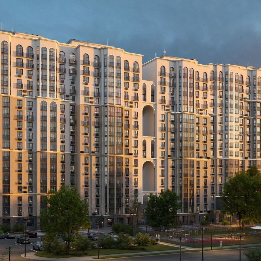 2-к. квартира, 50,5 м², 12/15 эт.