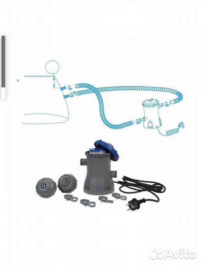 Каркасный бассейн новый 5700л